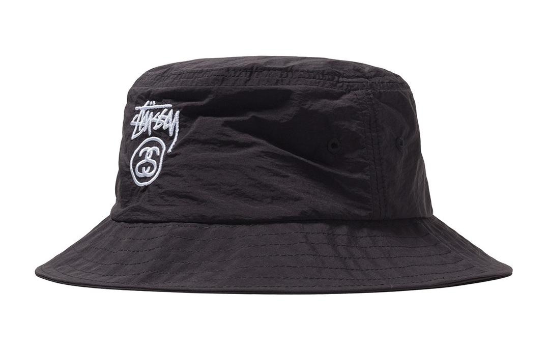 Stussy Crushable Bucket Hat Black
