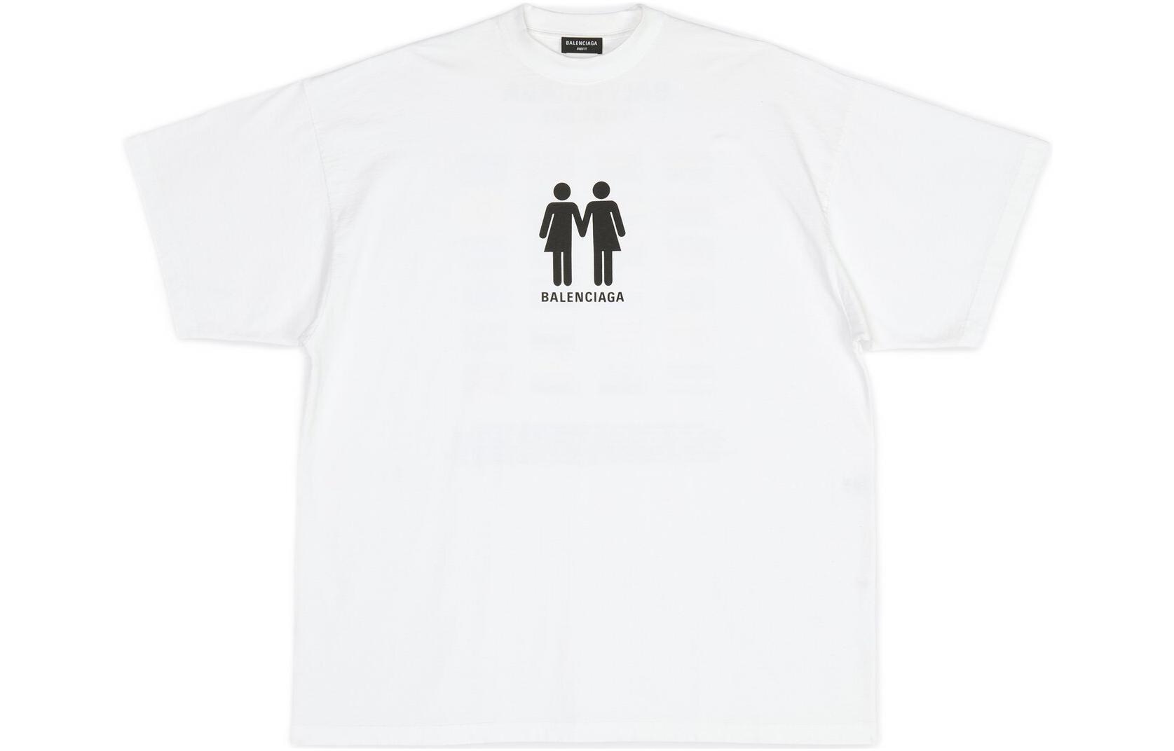 Balenciaga PRIDE 22 White Tee