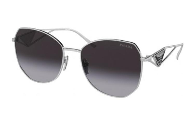 Prada Butterfly Logo Sunglasses Silver