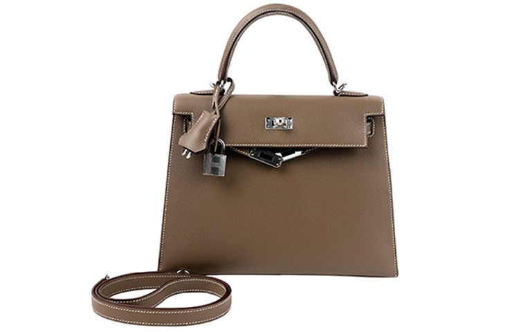 HERMES/爱马仕 Hermes Kelly 25 Etoupe