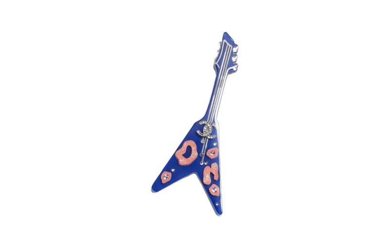 Chanel Brooch Blue
