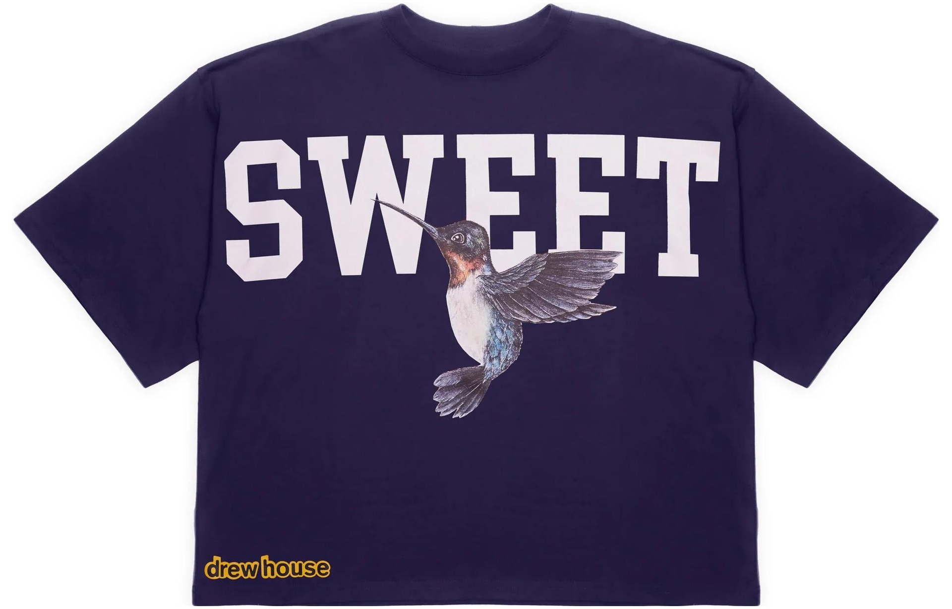 Drew House Sweet Boxy Ss Tee Navy
