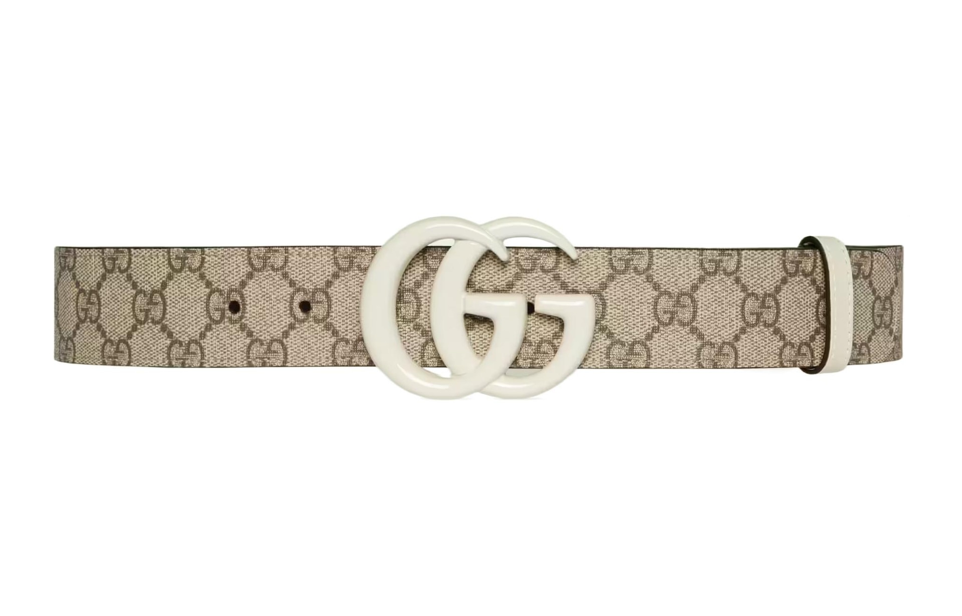 GUCCI/古驰 Gucci Leather Belt Brown