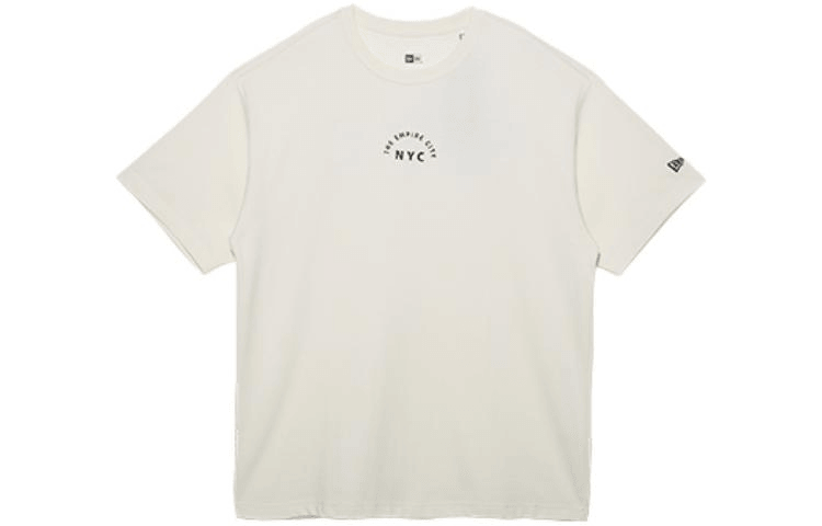 New Era Ivory Logo Tee
