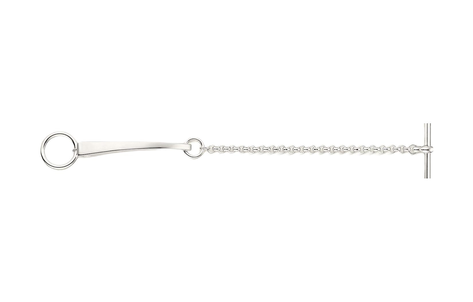 HERMES/爱马仕 Hermes Silver Clasp Bracelet