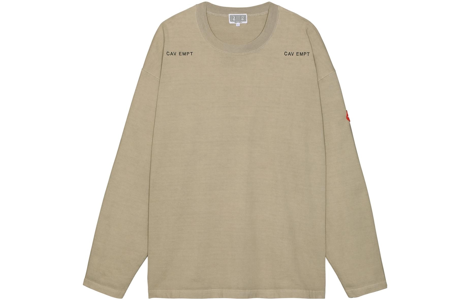 Cav Empt FW22 Long Sleeve T-Shirt Khaki