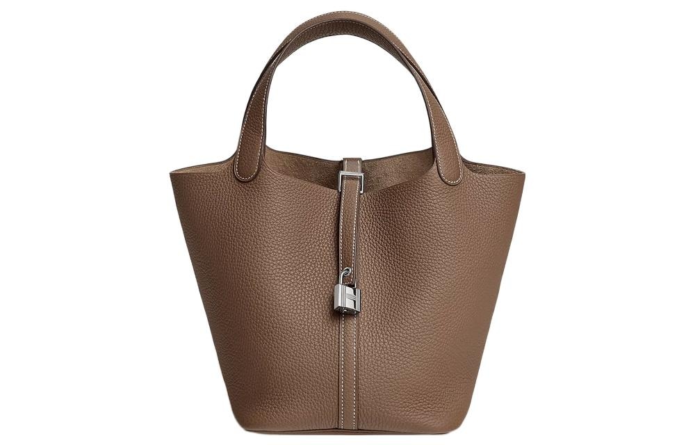HERMES/爱马仕 Hermes Picotin Lock 22 Etoupe