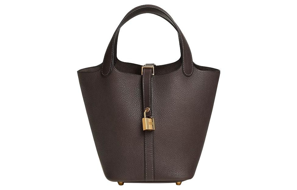 HERMES/爱马仕 HERMES Picotin Lock18 Barenia Faubourg