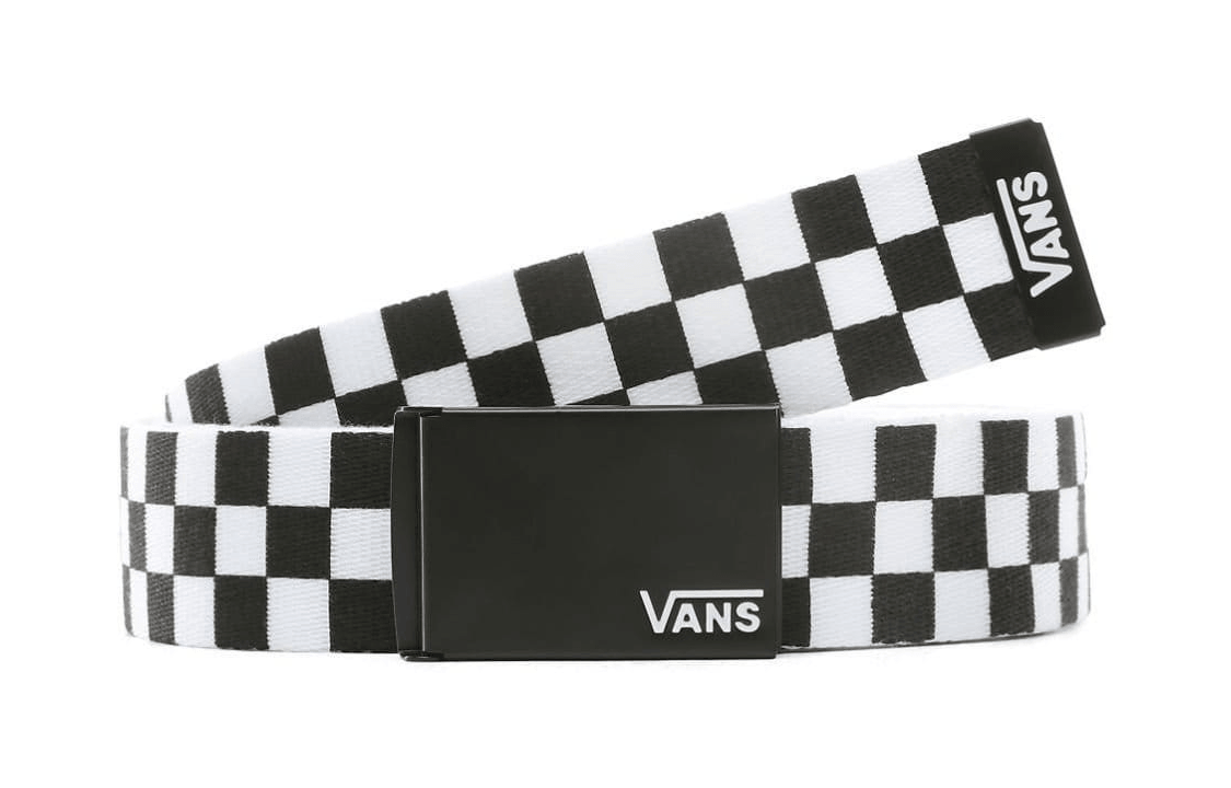 Vans Checkered Woven Belt Black