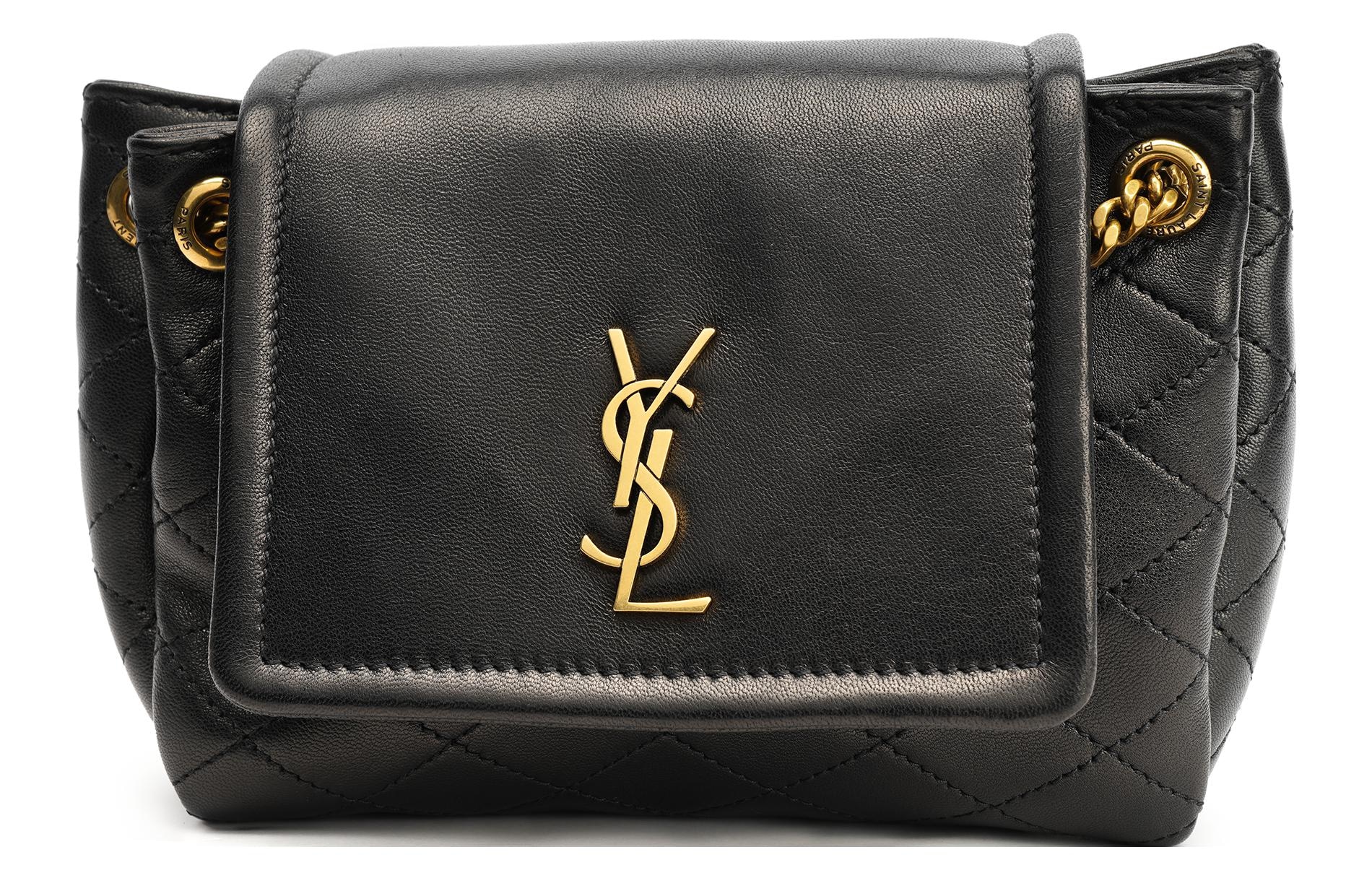 SAINT LAURENT/圣罗兰 Saint Laurent Nolita Mini Bag Black