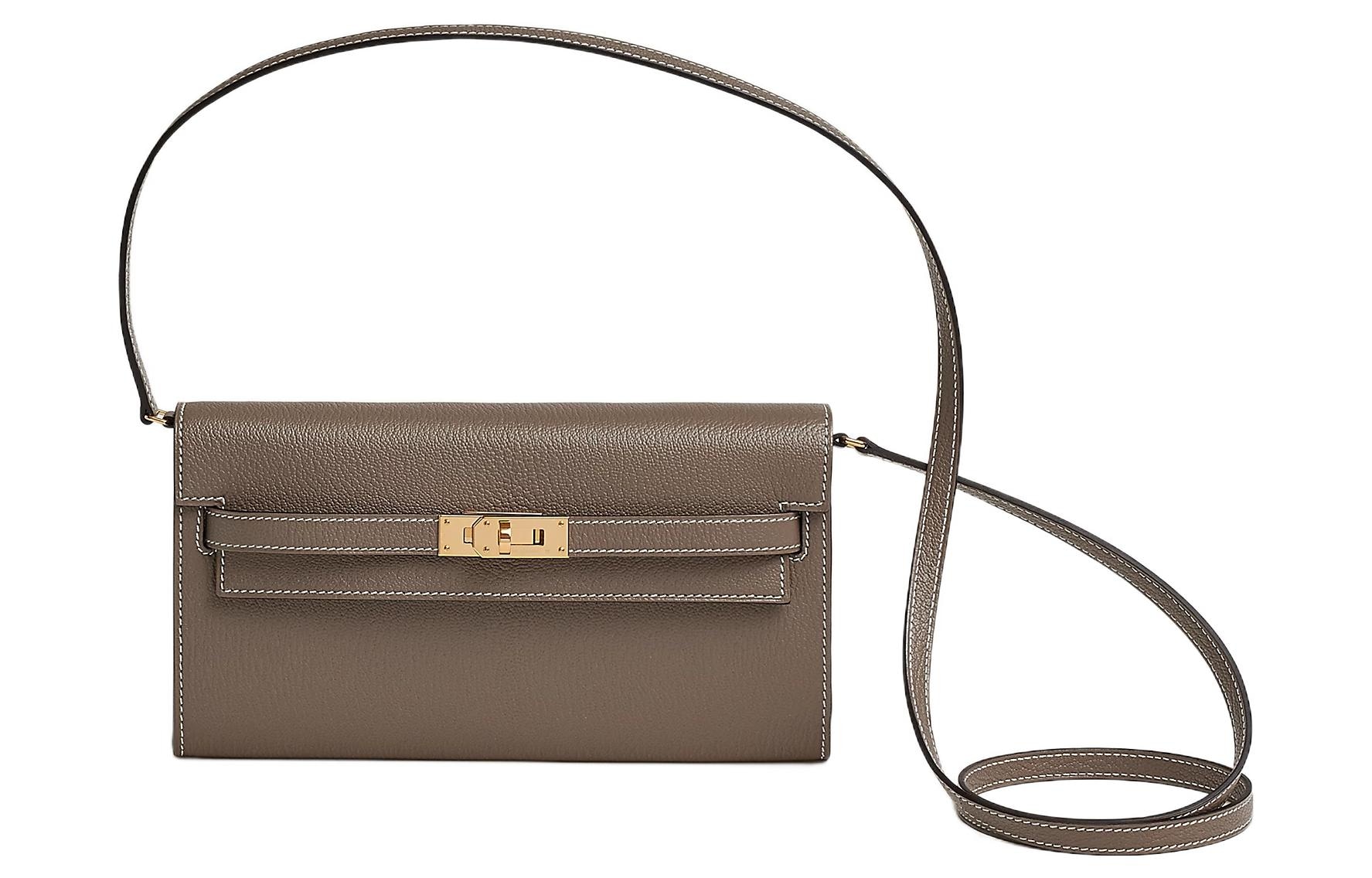 HERMES/爱马仕 Hermes Kelly To Go 18 Etoupe