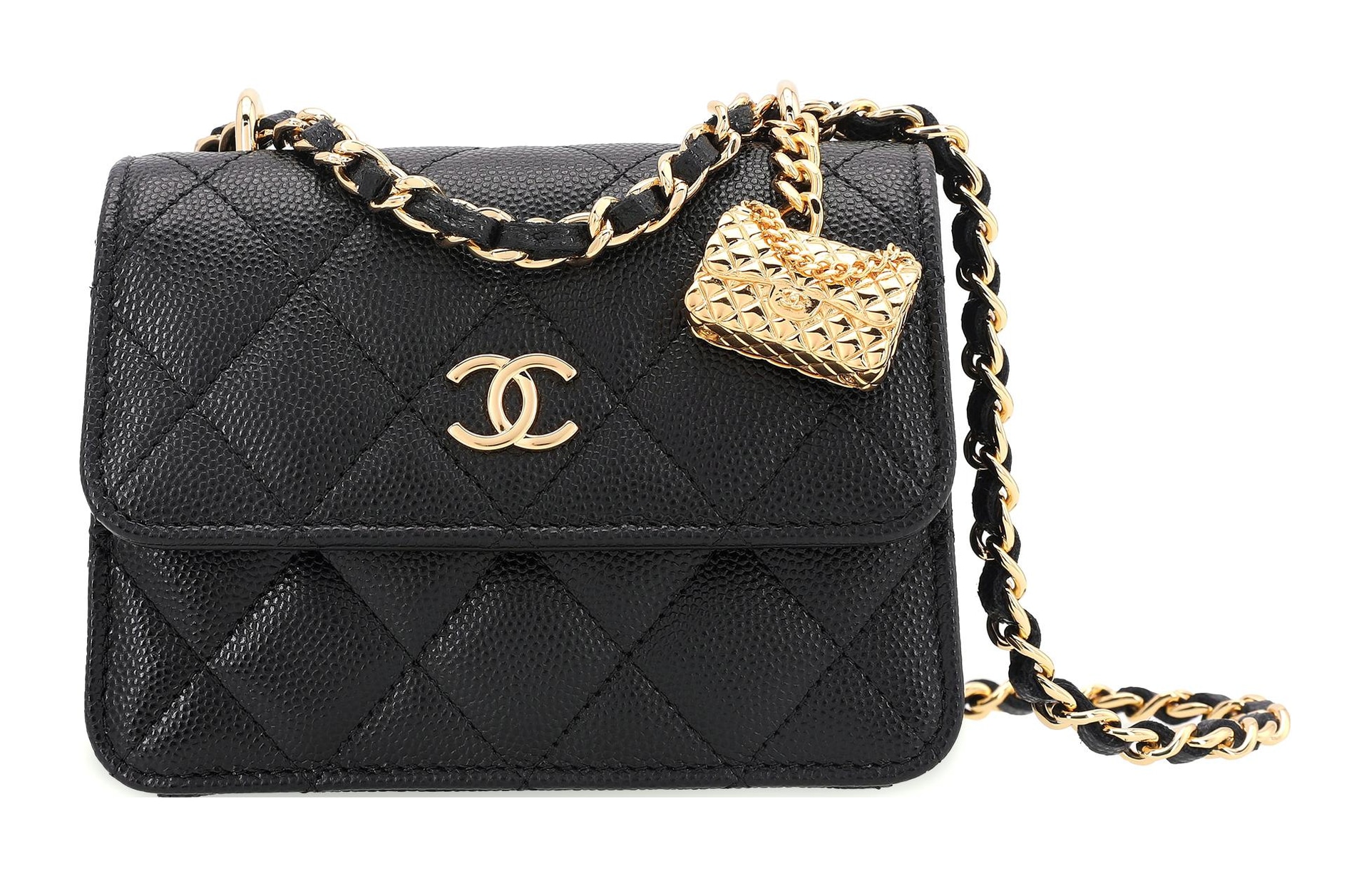 CHANEL WOC 23S Mini Accordion Pendant
