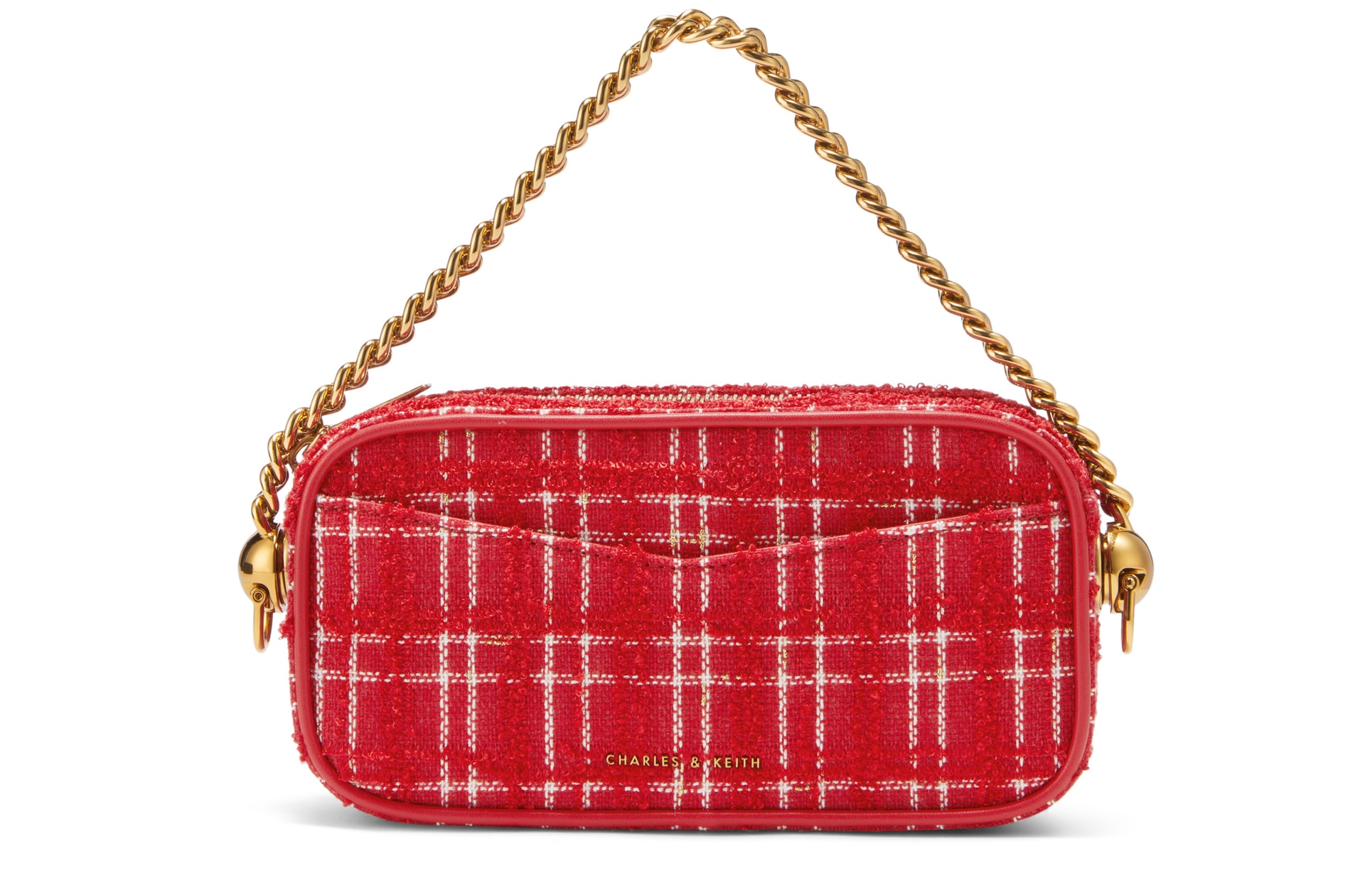 CHARLES&KEITH Zip Crossbody Bag Small