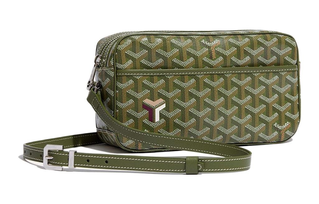 GOYARD Cap-Vert Messenger Bag Small Green Khaki