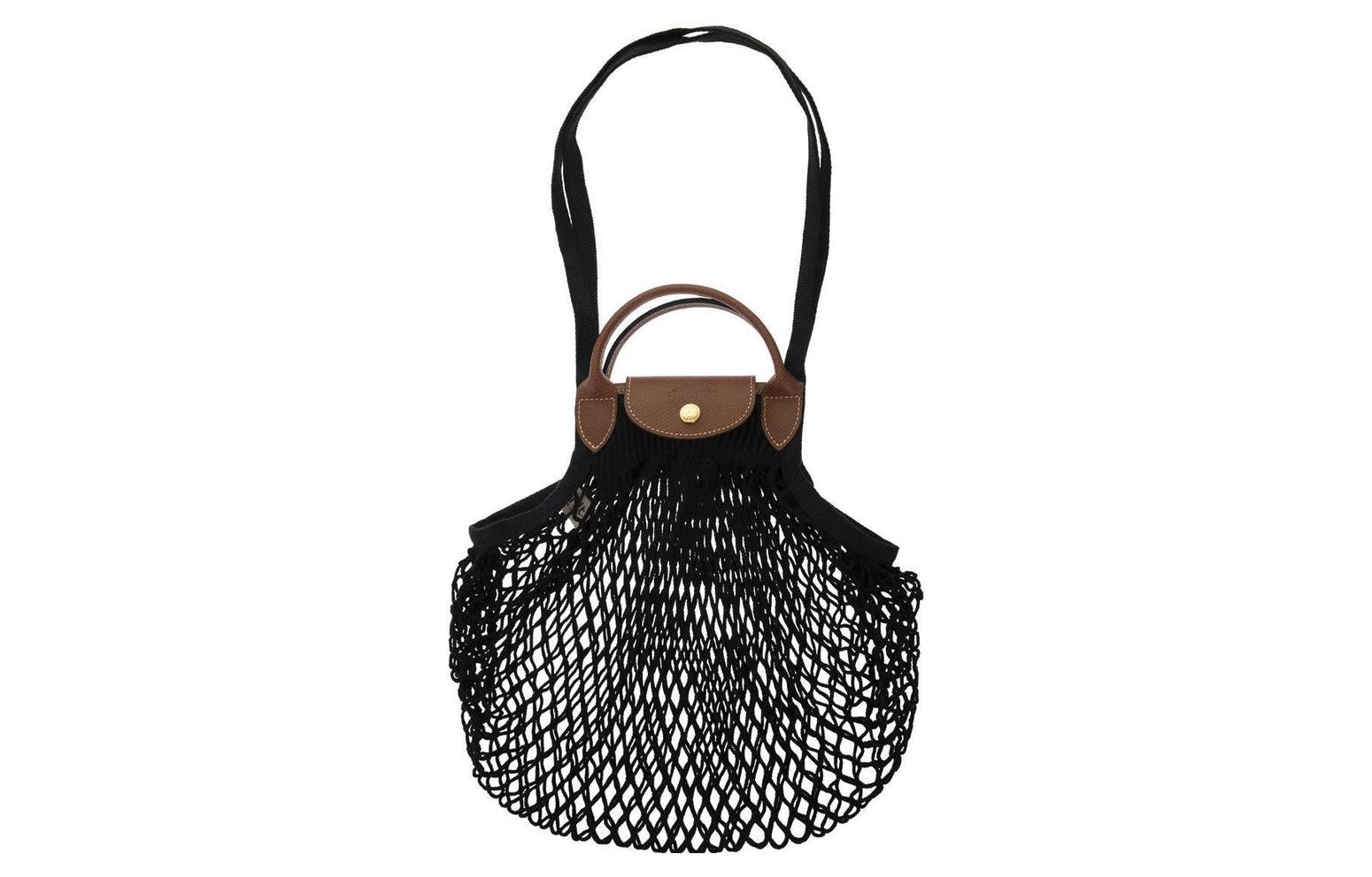 LONGCHAMP/珑骧 Longchamp Le Pliage Filet 38 Black