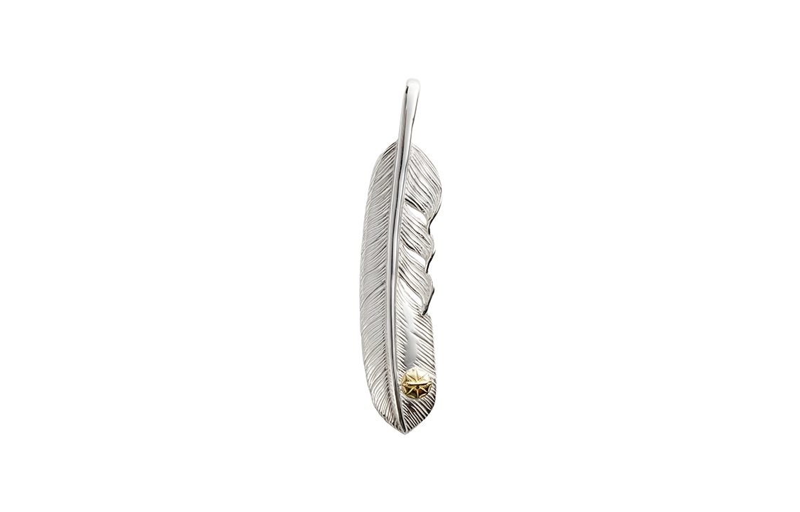 GOD SUNS Feather Pendant