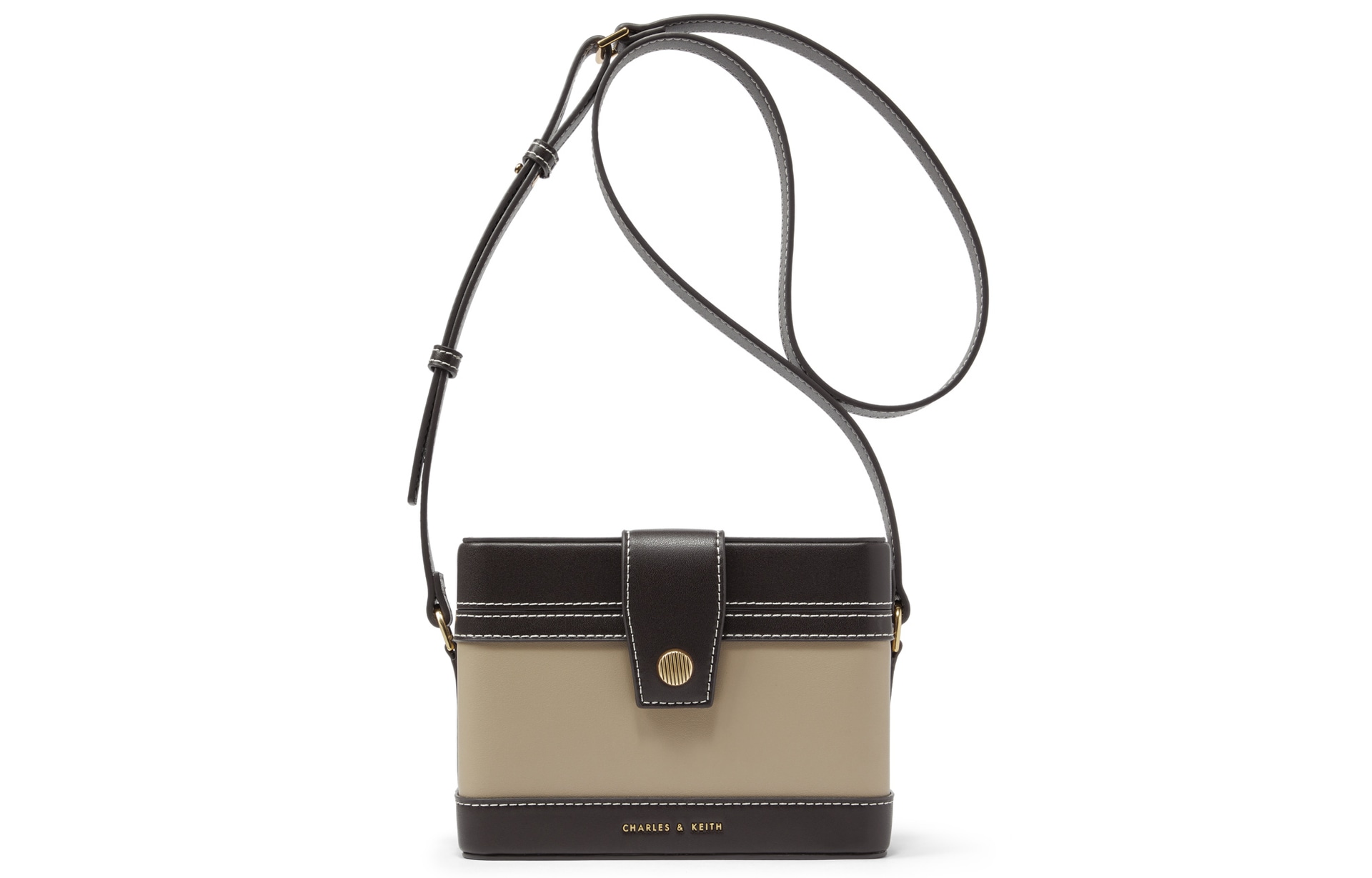 CHARLES&KEITH Quilted Crossbody Bag