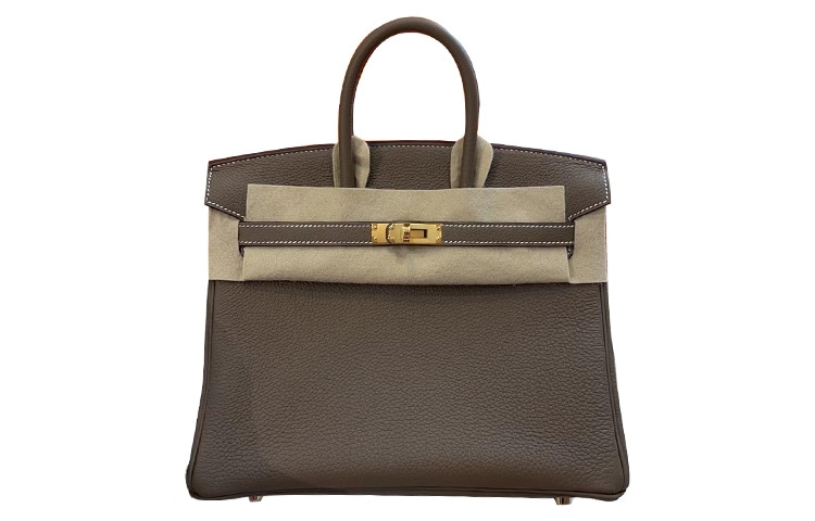 HERMES/爱马仕 HERMES Birkin 25 Togo 18 Etoupe