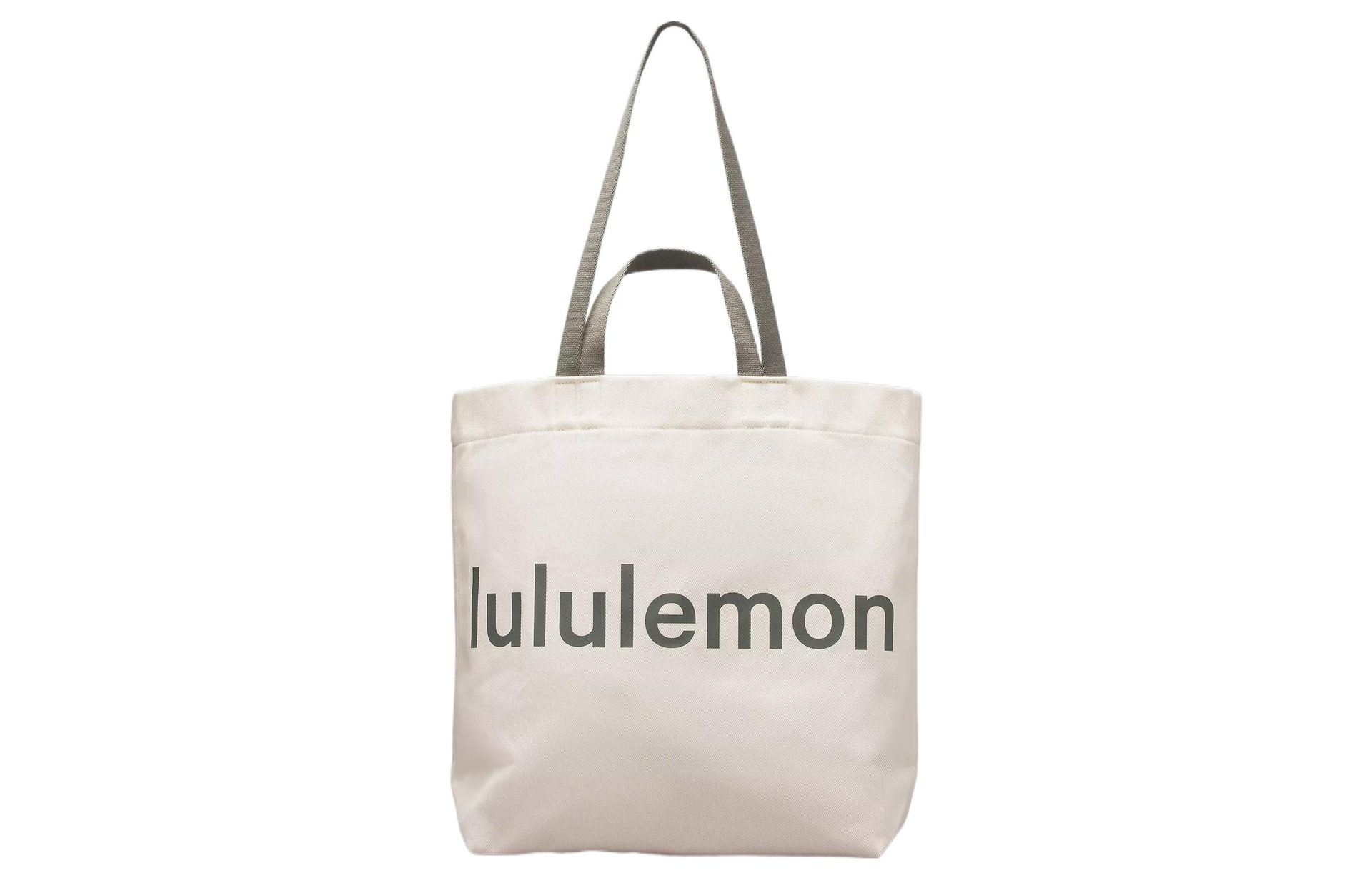 lululemon/露露乐蒙 lululemon Canvas Tote Ivory/Sage