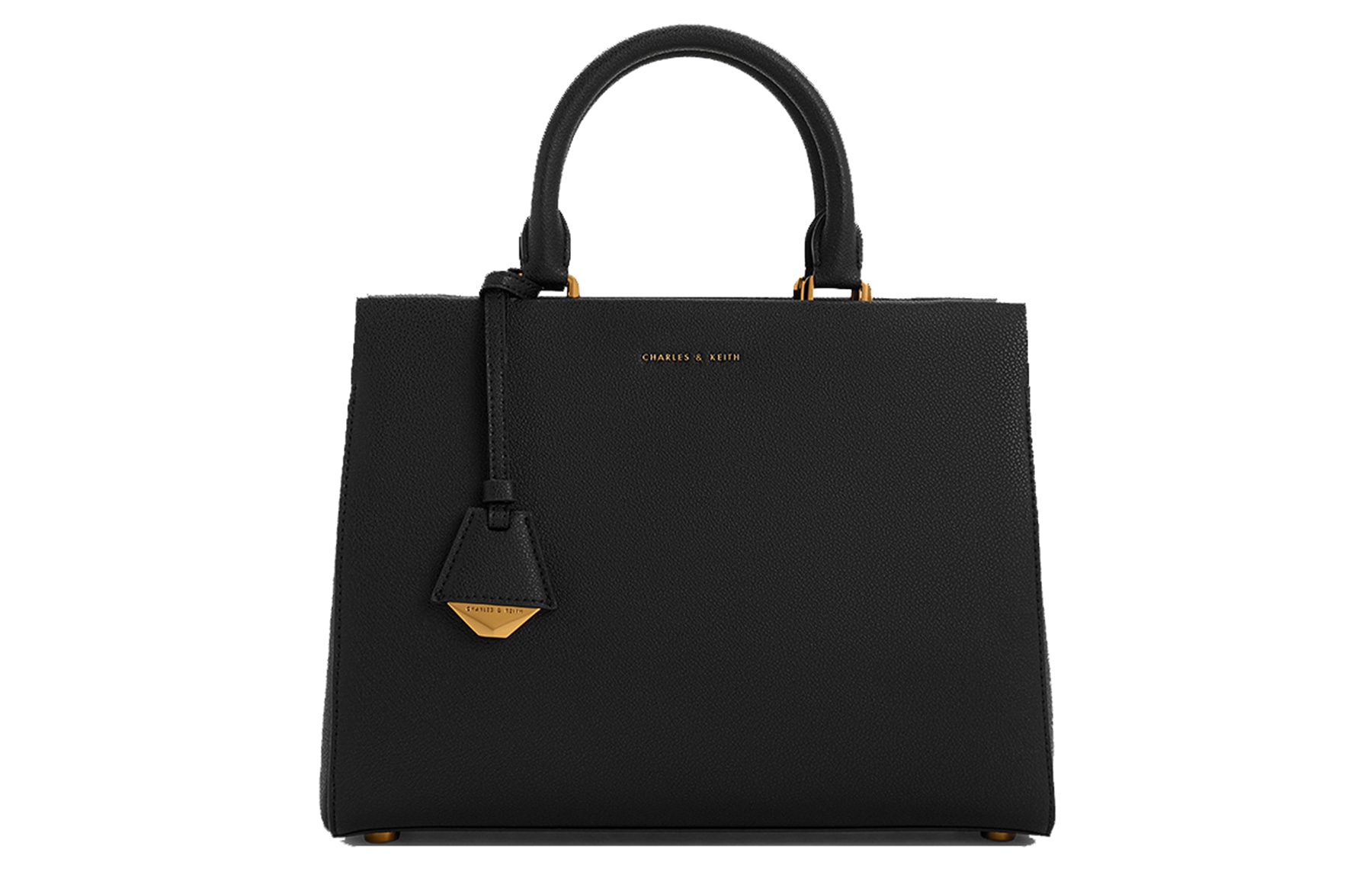 CHARLES&KEITH Charles & Keith Kelly Bag Black
