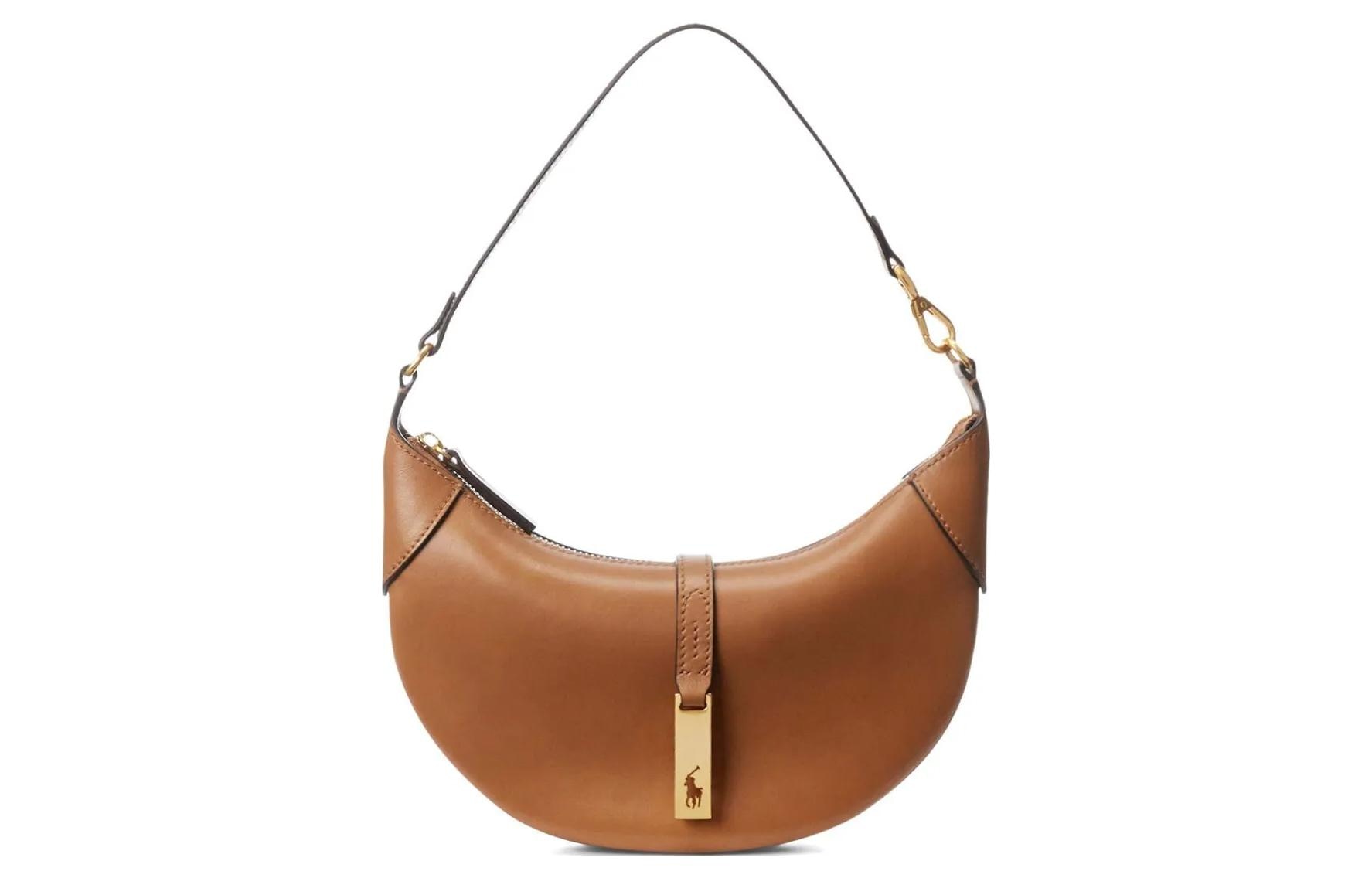 Polo Ralph Lauren Small Leather Tote Bag