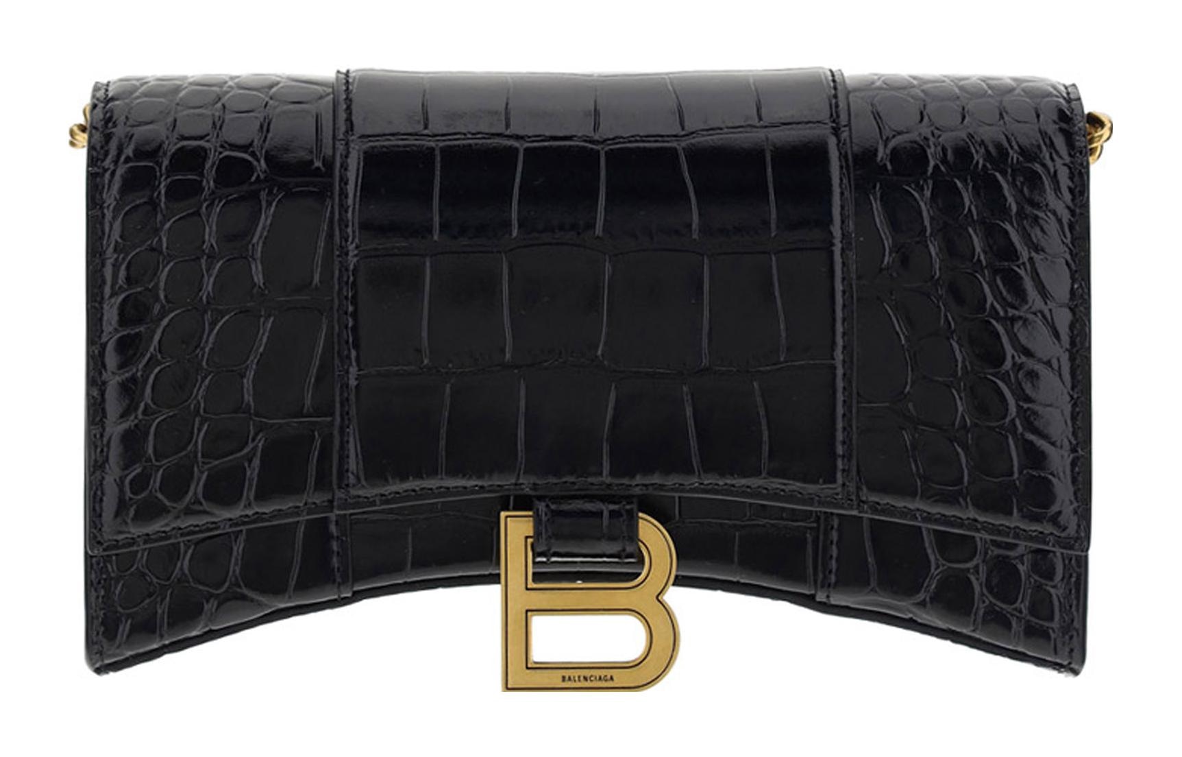 Balenciaga Hourglass Mini Black