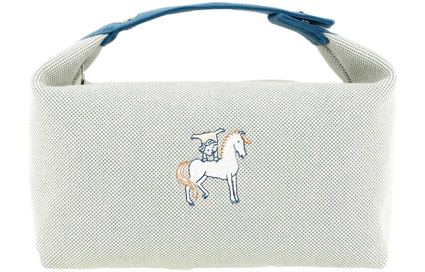 HERMES/爱马仕 Hermes Bride-a-Brac Cabriole Blue