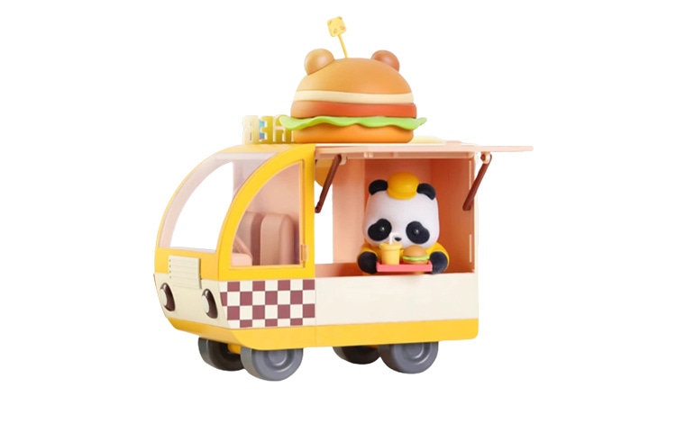 52TOYS Panda Roll Burger Car