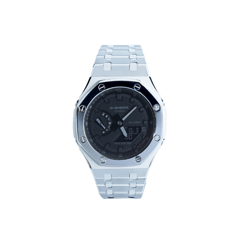 CASIO/卡西欧 Casio G-Shock GA-2100-7A Silver Aurora