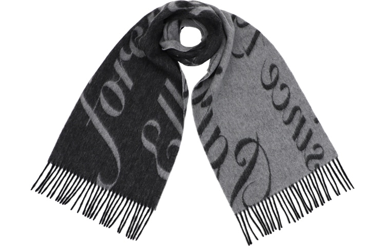 ELLE Wool Jacquard Scarf