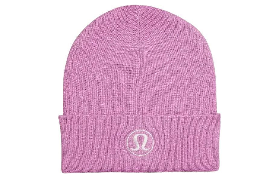 lululemon/露露乐蒙 lululemon Logo Wool Beanie Pink