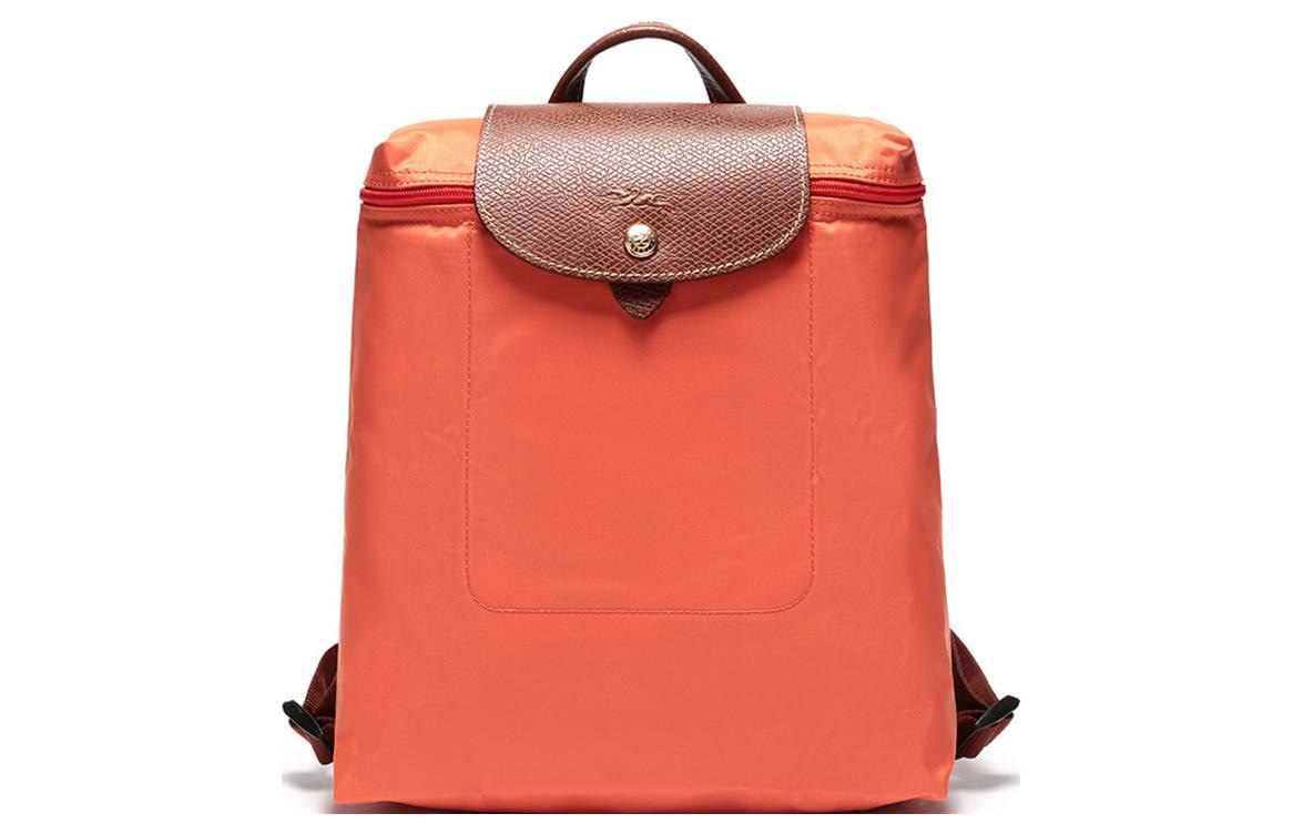 LONGCHAMP/珑骧 Longchamp Le Pliage Medium Backpack Orange