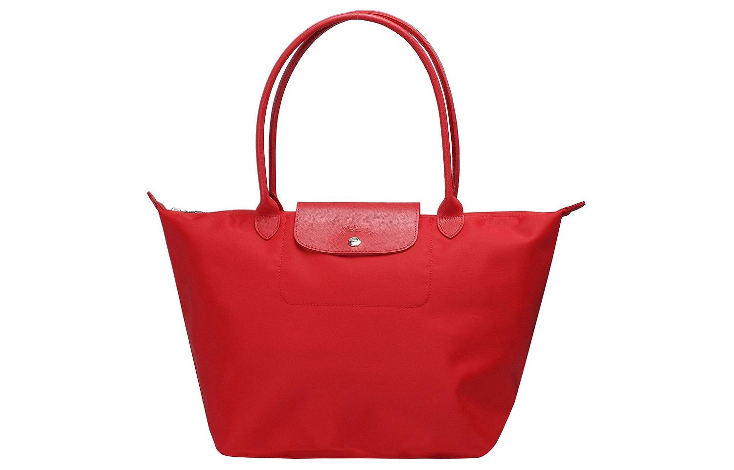 LONGCHAMP/珑骧 Longchamp Le Pliage Green 31 Red