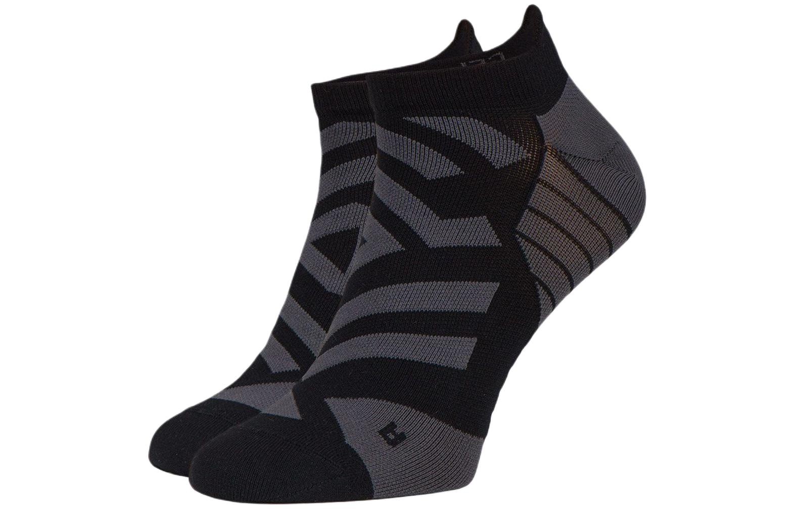 On昂跑 On Running Striped Socks Men's Dark Grey