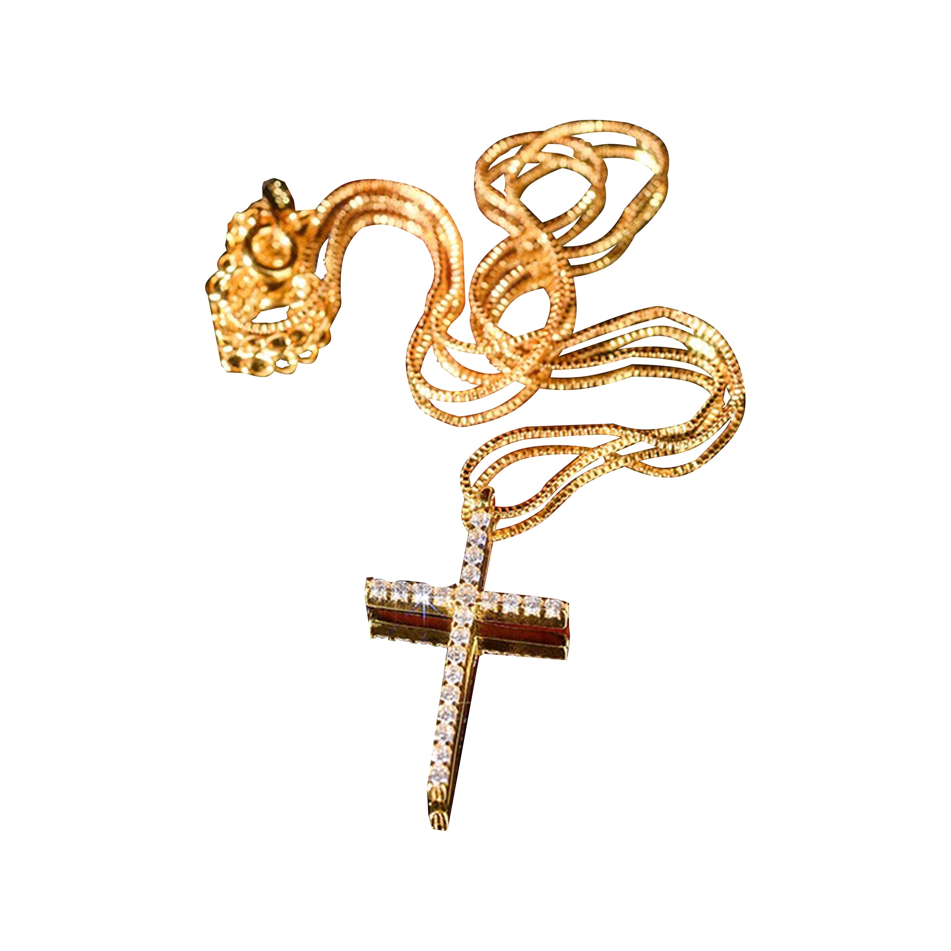 ICEGANG Cross Pendant S925 Silver