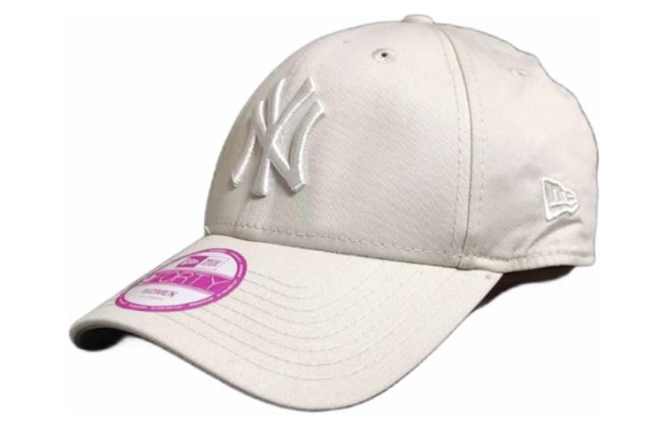New Era Logo Embroidery White Cap