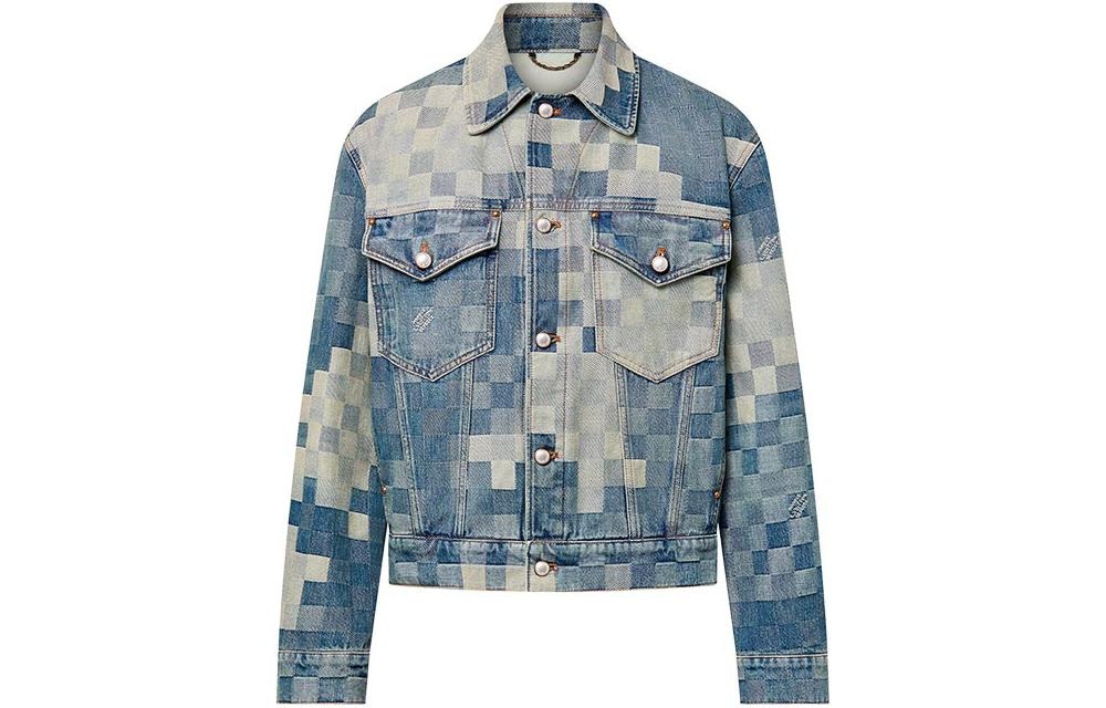 LOUIS VUITTON/路易威登 Louis Vuitton SS24 Mosaics Denim Jacket