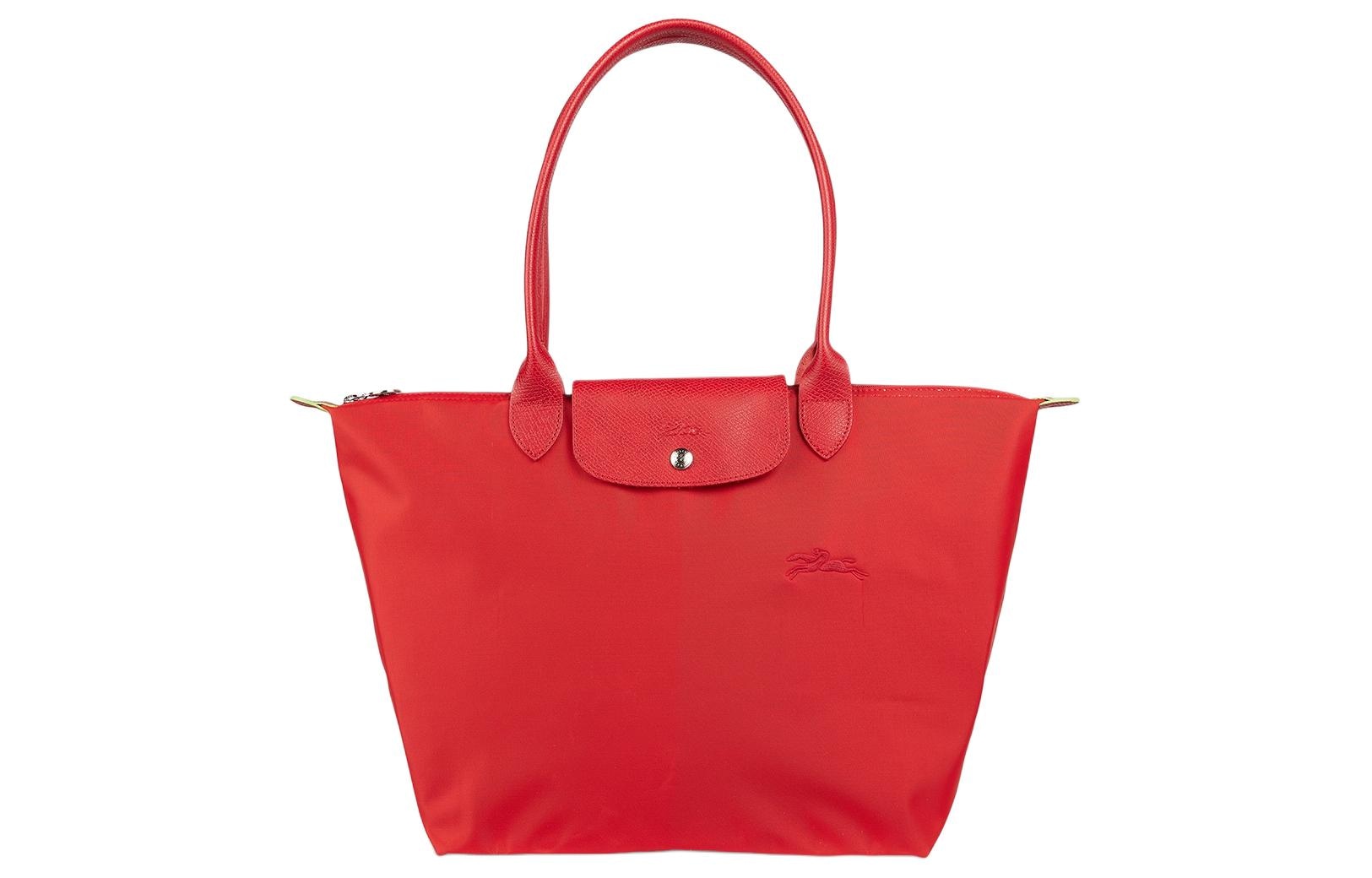 LONGCHAMP/珑骧 LONGCHAMP Le Pliage Green 28 Tomato Red
