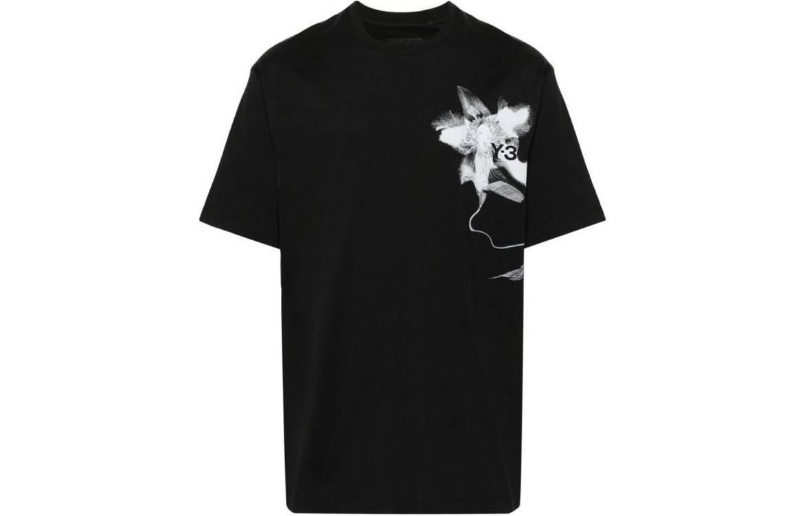 Y-3 Graphic Print Crewneck T-Shirt