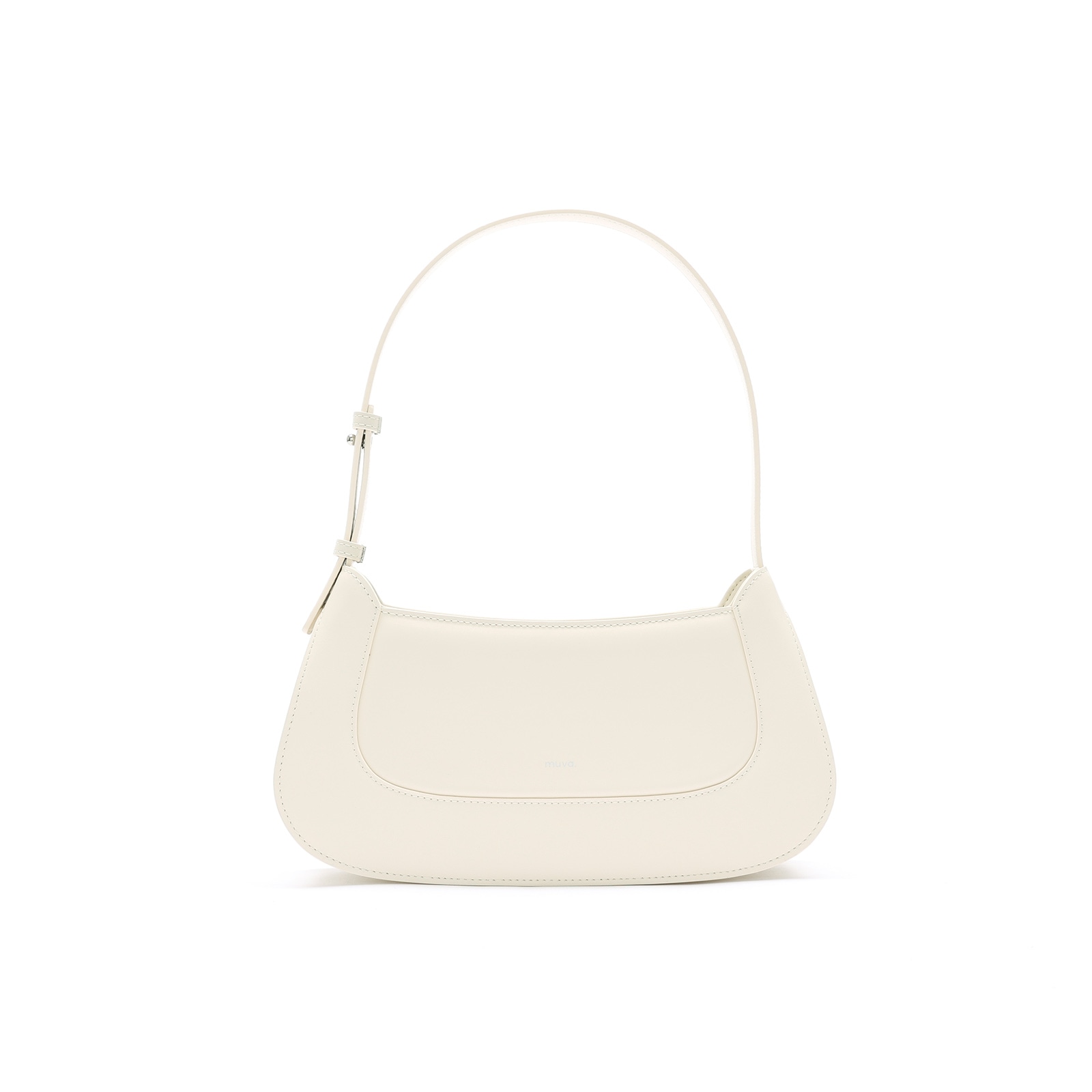 Сумки MUVA Baguette Bag Milkshake White/Dusk Black