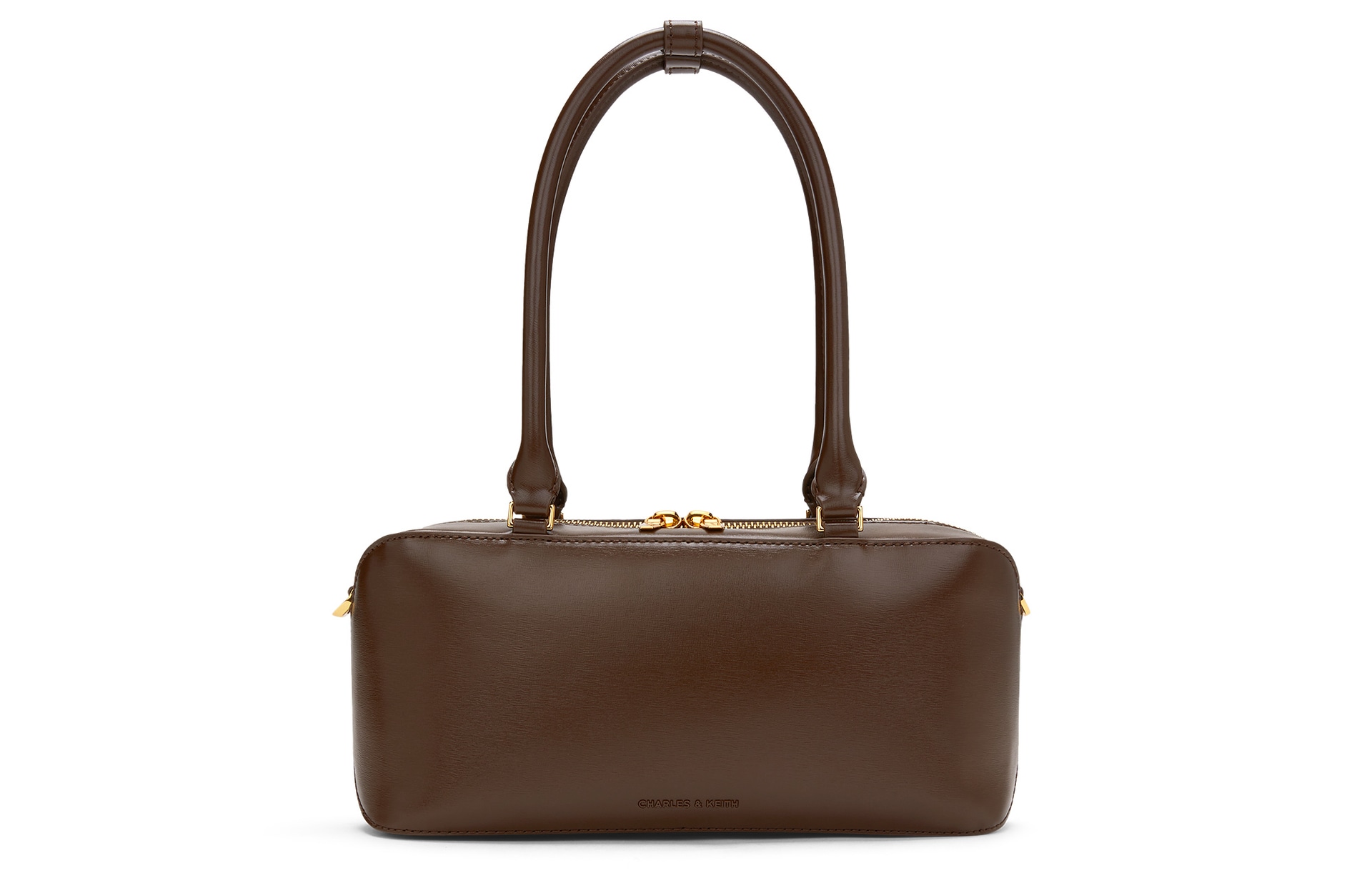 CHARLES&KEITH CHARLESKEITH PU Dark BrownOat