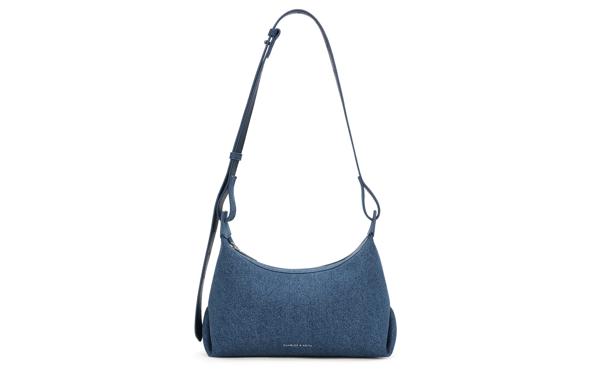 CHARLES&KEITH Charles & Keith Denim Blue Hobo Bag
