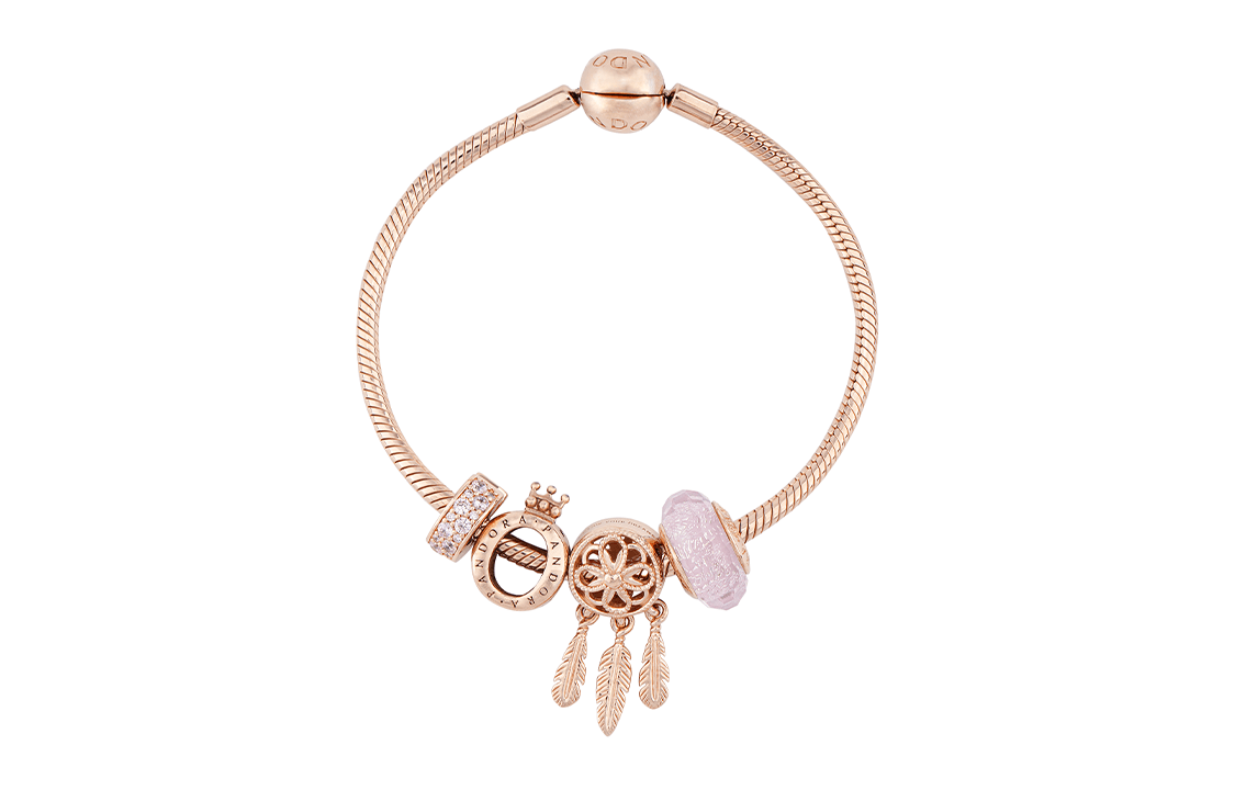 Pandora/潘多拉 Pandora Dreamy Pink Bracelet Set