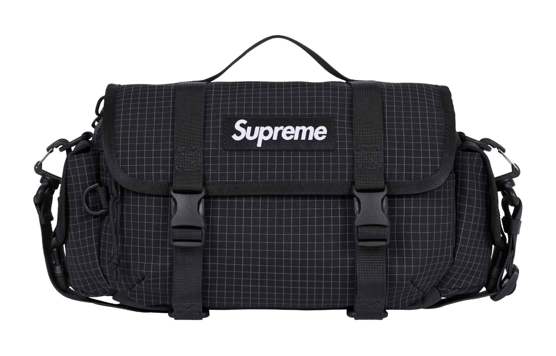 Supreme Nylon Travel Bag Black