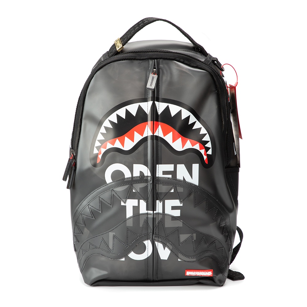 Sprayground Shark Mouth Black Backpack