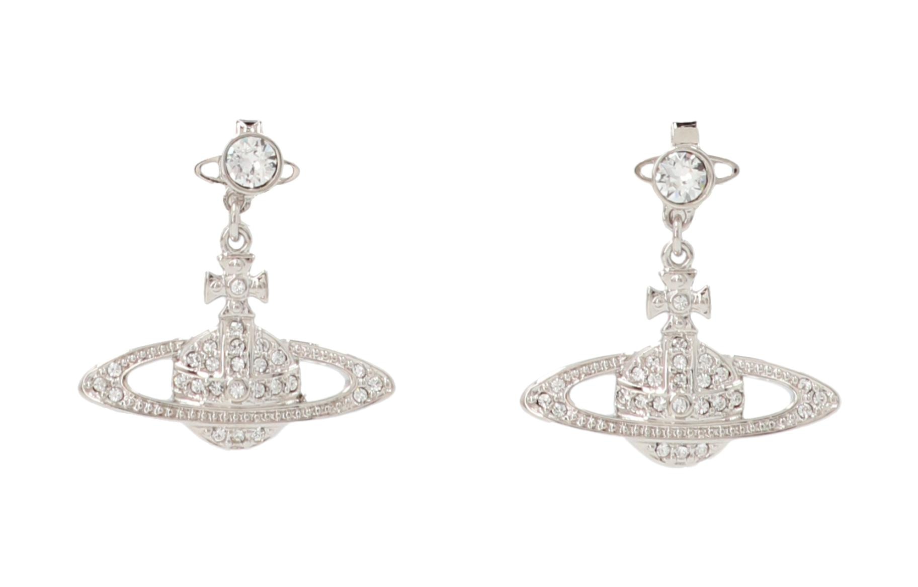 Vivienne Westwood Mini Bas Relief Drop Earrings