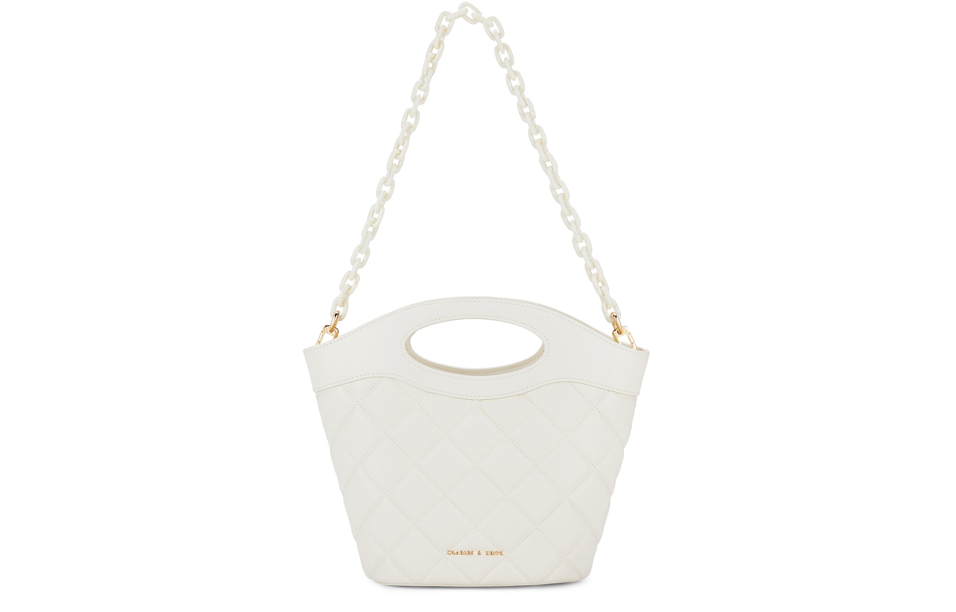 CHARLES&KEITH CHARLESKEITH PU BlackCream
