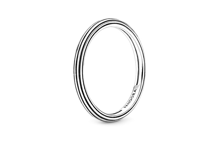 Pandora/潘多拉 Pandora ME Letter Ring Silver
