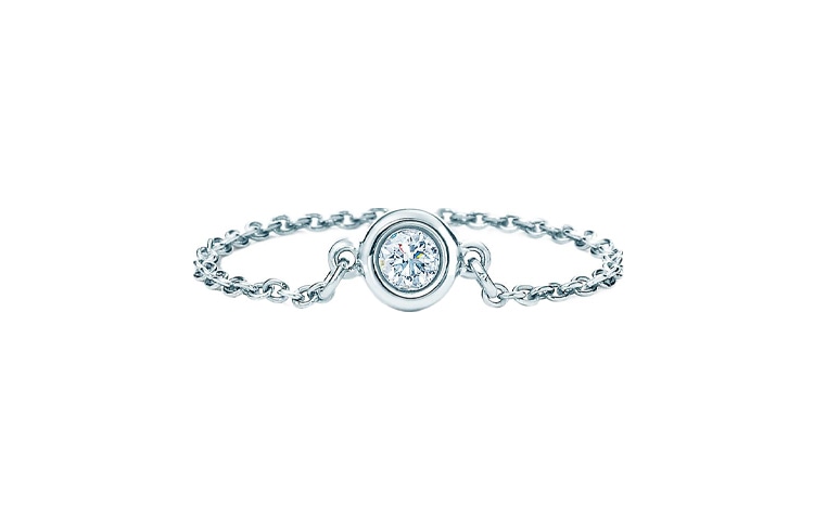 TIFFANY & CO./蒂芙尼 Tiffany & Co. Elsa Peretti Diamonds by the Yard Ring