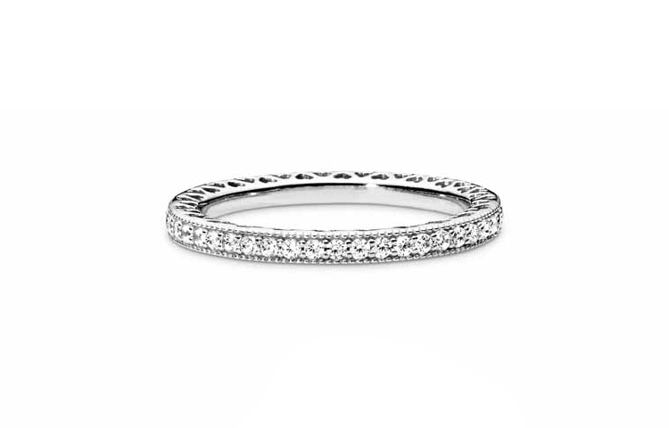 Pandora/潘多拉 Pandora Sparkling Heart Ring
